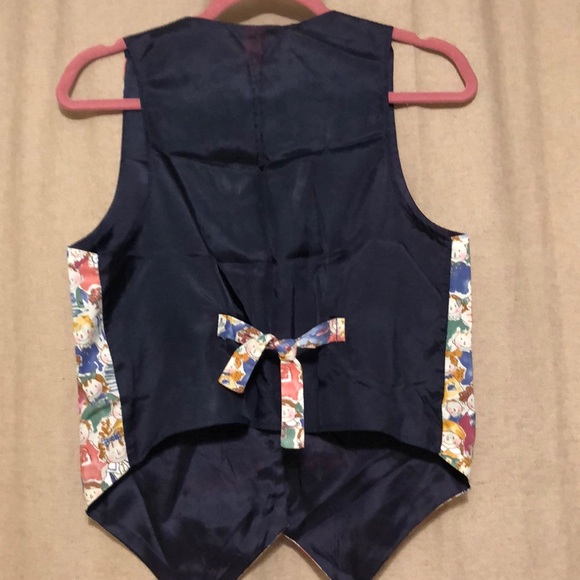 Ladies Vest with children faces Size Small - Picture 5 of 8